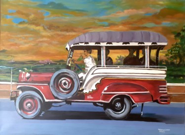 Painting titled "Achievers Journey" by Herbert Canuel, Original Artwork, Acrylic