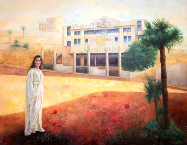 Painting titled "VERANO EN EL GRAN T…" by Hernández Consuelo, Original Artwork, Oil