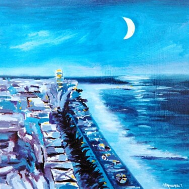 Pintura titulada "marea_y.jpg" por Hernandiz, Obra de arte original