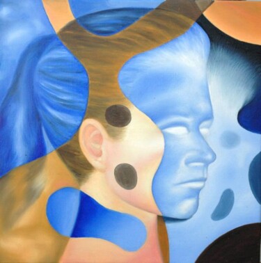 Pintura titulada "30x30_hipnosis.jpg" por Hernandiz, Obra de arte original
