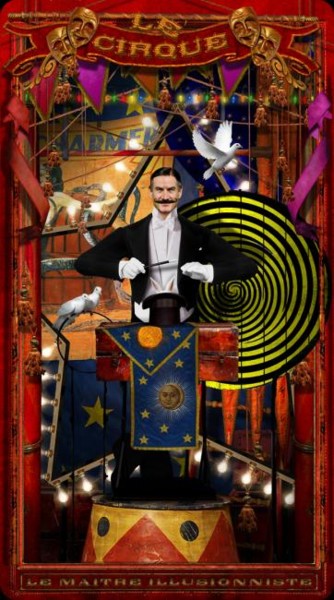 Arte digital titulada "Serie Le Cirque" por Hernan Gimenez, Obra de arte original