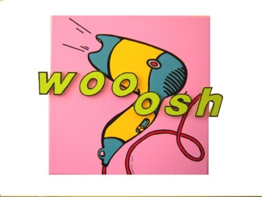Peinture intitulée "Wooosh" par Marjorie Herrero, Œuvre d'art originale