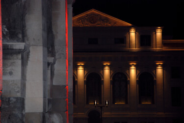 Fotografia intitolato "Palais de Justice à…" da Herve Bussy (Diaph), Opera d'arte originale