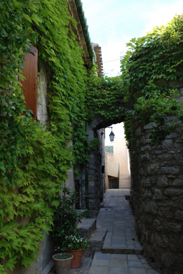 Fotografia intitolato "Le vieux lampadaire" da Herve Bussy (Diaph), Opera d'arte originale