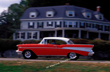 「Chevy 57」というタイトルの写真撮影 Herve Donnezanによって, オリジナルのアートワーク, アナログ写真