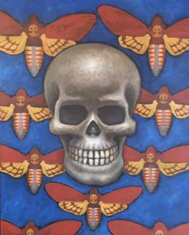 Malerei mit dem Titel ""Papillons"" von Herve Fleury (RV), Original-Kunstwerk, Acryl