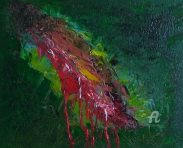 Peinture intitulée "stop-a-la-deforesta…" par Hervé François Aury (Harris Aurigan (alias)), Œuvre d'art originale
