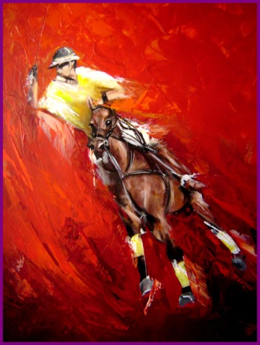 Painting titled "polo2" by Schmalz, Original Artwork, Acrylic