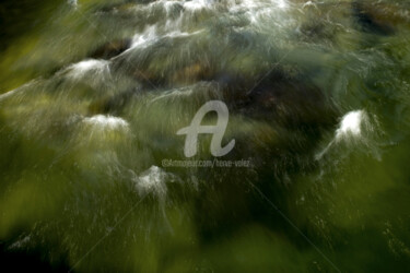 Fotografia intitolato "Rivière" da Hervé Valez, Opera d'arte originale, Fotografia digitale Montato su Alluminio