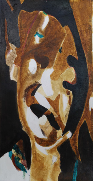 Pintura intitulada "Rire 6" por Hervé Loiseau, Obras de arte originais, Acrílico