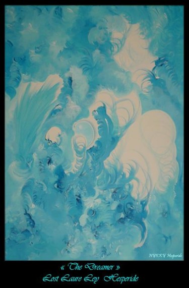 Peinture intitulée "The Dreamer" par Nykky Hesperide, Œuvre d'art originale