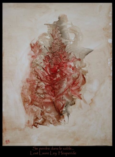Painting titled "Se perdre dans le s…" by Nykky Hesperide, Original Artwork