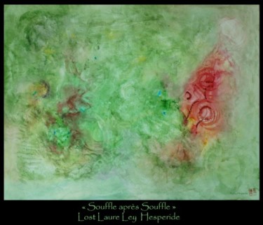 Peinture intitulée "Souffle après Souff…" par Nykky Hesperide, Œuvre d'art originale