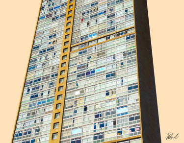 Fotografia intitulada "JK Building" por Roland Raia, Obras de arte originais, Fotografia digital