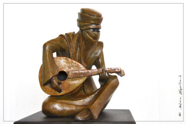 Sculpture titled "concert sous les et…" by Helene Gobin Langlais, Original Artwork, Clay