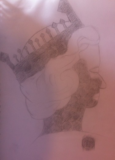 Drawing titled "Goverment" by Lallene, Original Artwork, Pencil