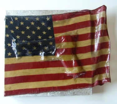 Sculpture titled "The Real American F…" by Hicksail, Original Artwork, Plastic