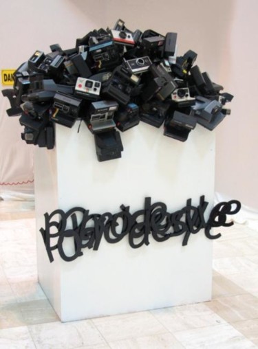 Скульптура под названием "Polaroidesque" - Hicksail, Подлинное произведение искусства, Другой