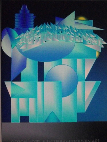 Digitale Kunst mit dem Titel "DESIGN HOTEL + MOMA…" von Alessandro De Villas, Original-Kunstwerk