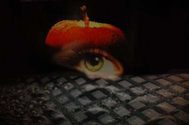 Digitale Kunst mit dem Titel "a APPLE a DAY keep…" von Alessandro De Villas, Original-Kunstwerk