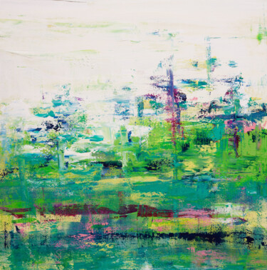 Картина под названием "Reverie" - Hilary Winfield, Подлинное произведение искусства, Акрил Установлен на Деревянная рама для…