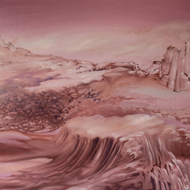 Pintura titulada "Paysage de nettoyag…" por Hilda Garman, Obra de arte original, Oleo Montado en Bastidor de camilla de made…