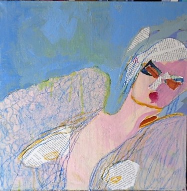 Painting titled "Nude 13" by Hilary Mullany, Original Artwork