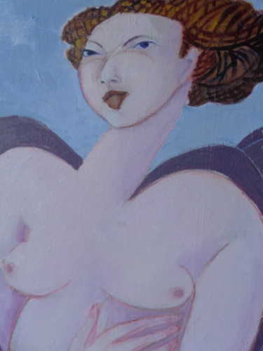 Painting titled "The Birth of Venus…" by Hilary Mullany, Original Artwork