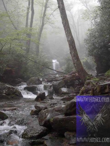 Photography titled "Grotto Falls Mist" by Hinsel Scott, Original Artwork