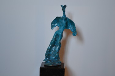 Sculpture intitulée "Bronze "un pas en a…" par Sébastien Richardet, Œuvre d'art originale, Bronze