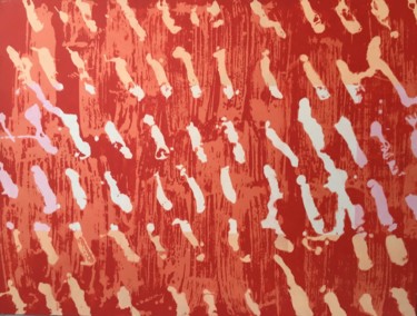 Pittura intitolato "Rouge" da Hiroyuki Moriyama, Opera d'arte originale, Acrilico