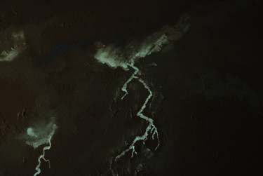 Peinture intitulée "tableau-tour-sombre…" par Hvedrung Laymore, Œuvre d'art originale