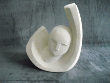 Sculpture intitulée "Sérénité" par Guigall, Œuvre d'art originale, Pierre
