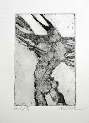 Peinture intitulée "homme-oiseau.jpg" par Helena Meyer-Everdt, Œuvre d'art originale