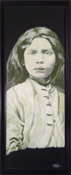 Peinture intitulée "Les Beaux Enfants,…" par Hélène Morand, Œuvre d'art originale, Acrylique