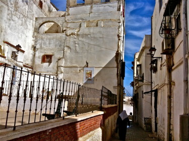 Photographie intitulée "Casbah d'Alger plac…" par Hocine Ali Benali, Œuvre d'art originale
