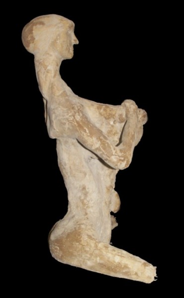 Sculptuur getiteld "fontaine 1 - 3" door Hoedic, Origineel Kunstwerk