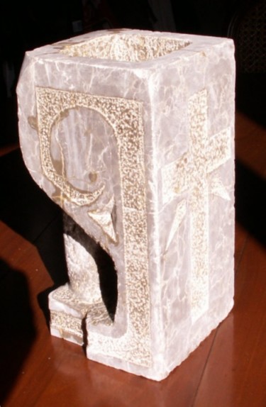 Sculpture intitulée "calice 2" par Hoedic, Œuvre d'art originale