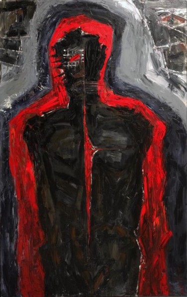 Malarstwo zatytułowany „Anger” autorstwa Maciej Hoffman, Oryginalna praca