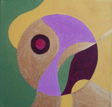Peinture intitulée "mandala doré" par Catherine Hohenberg, Œuvre d'art originale
