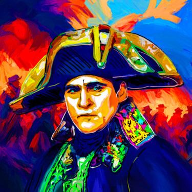 Pintura titulada "Joaquin Phoenix als…" por Holger Mühlbauer-Gardemin, Obra de arte original, Acrílico Montado en Bastidor d…