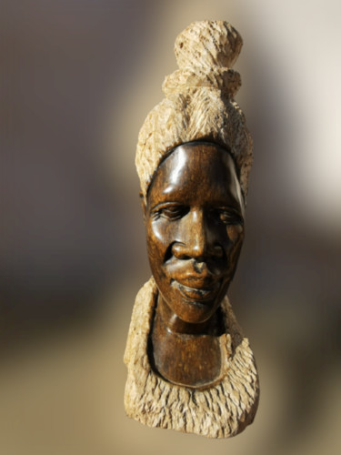 Sculpture titled "Amai" by Home Of The Sculptures, Original Artwork, Stone