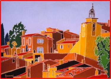 Peinture intitulée "Roussillon" par Vincent Honnore, Œuvre d'art originale