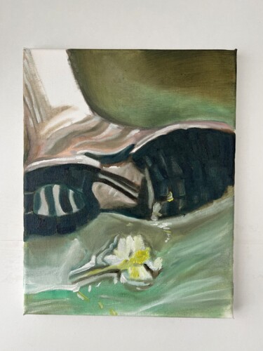 Картина под названием "Beating around the…" - Horace Phoij, Подлинное произведение искусства, Масло