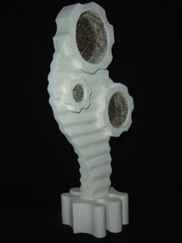 Sculpture titled "Industrial Dream 1" by Horatiu Bob, Original Artwork