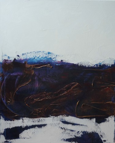 Horizon peinture 323 Peinture intitulée "Horizon peinture 323" par Alain Chenard, Œuvre d'art originale, Huile