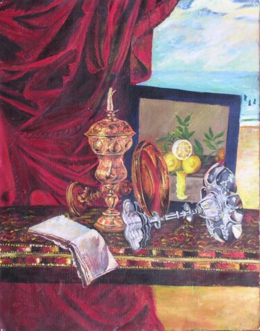 Painting titled "sans titre6" by Hortense Fortin, Original Artwork
