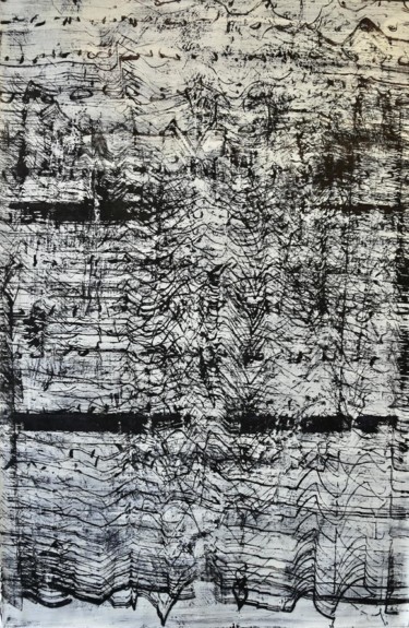 Peinture intitulée "148.96 cm" par Hossein Cheraghchi, Œuvre d'art originale, Acrylique