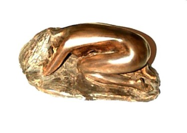 Skulptur mit dem Titel "dorémifa" von Xavier Houdayer, Original-Kunstwerk, Bronze