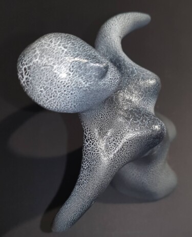 Sculpture titled "envol" by Xavier Houdayer, Original Artwork, Plaster
